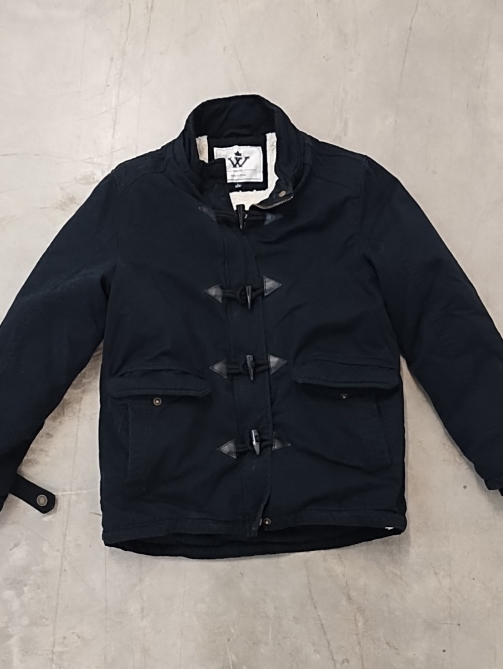 Men's Black Jacket by Wenven Collection